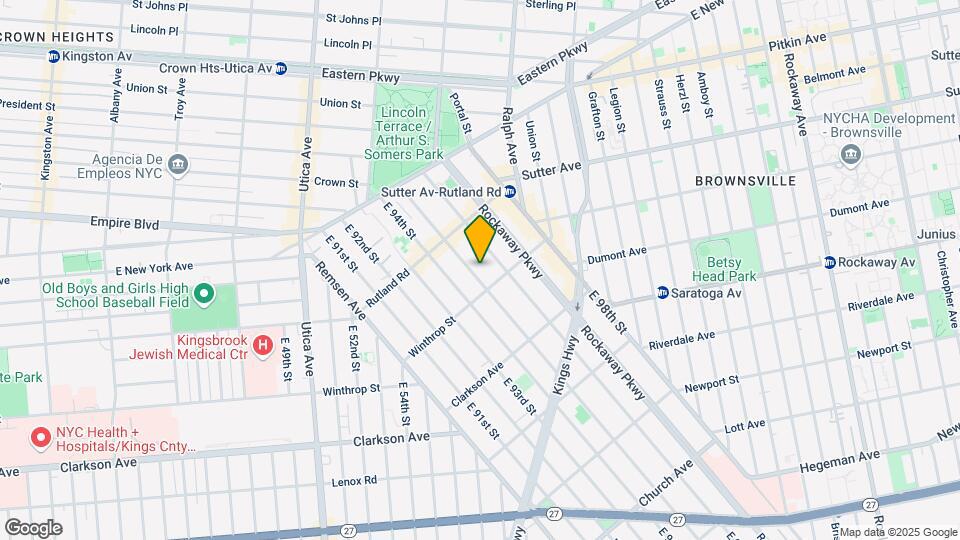 151 E 95th St Map and Location Details
