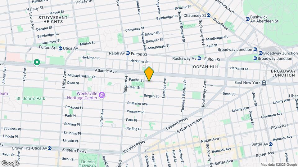 2026 Pacific St Mapa y Detalles de la Ubicación