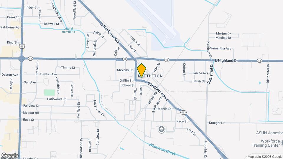 2110 Clark St Map and Location Details