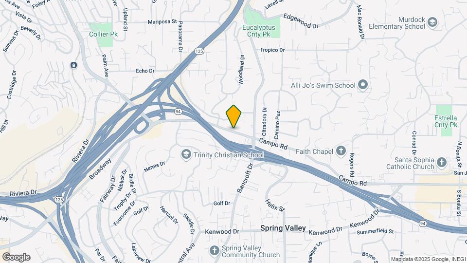 9230 Campo Rd Map and Location Details