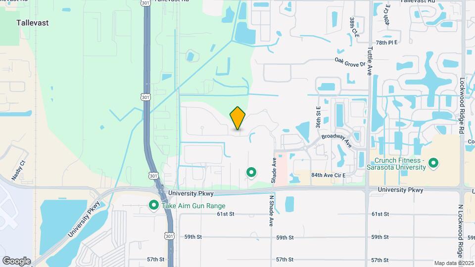 8382 Enclave Way Map and Location Details