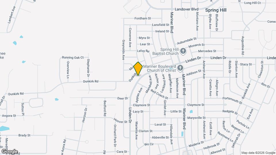 12255 Linden Dr Map and Location Details