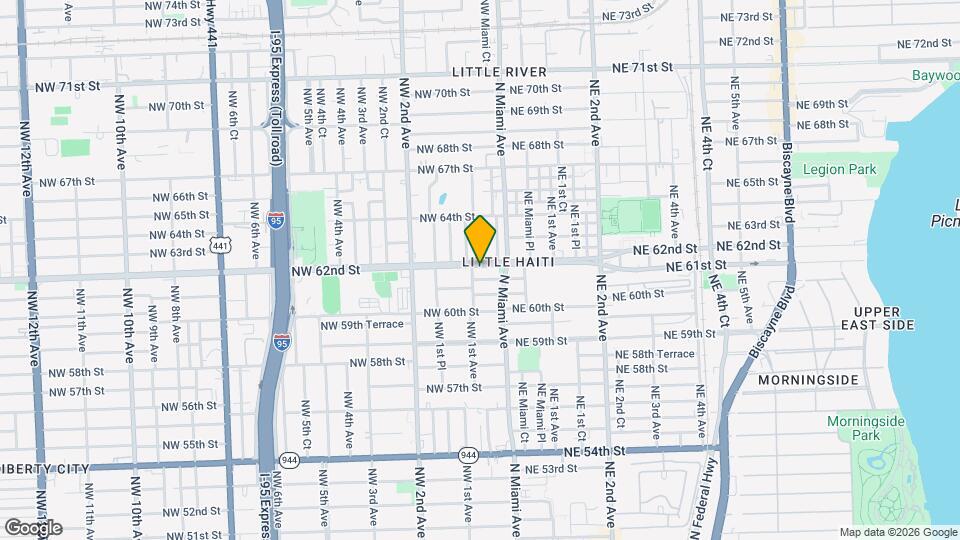 46 NW 62nd St Map and Location Details