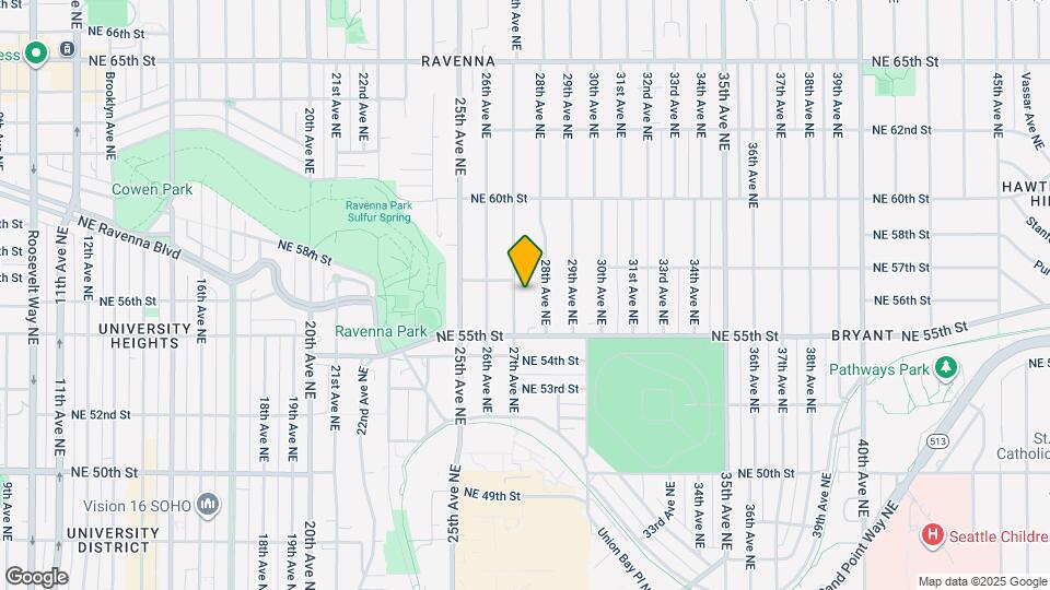 5536 27th Ave NE Map and Location Details