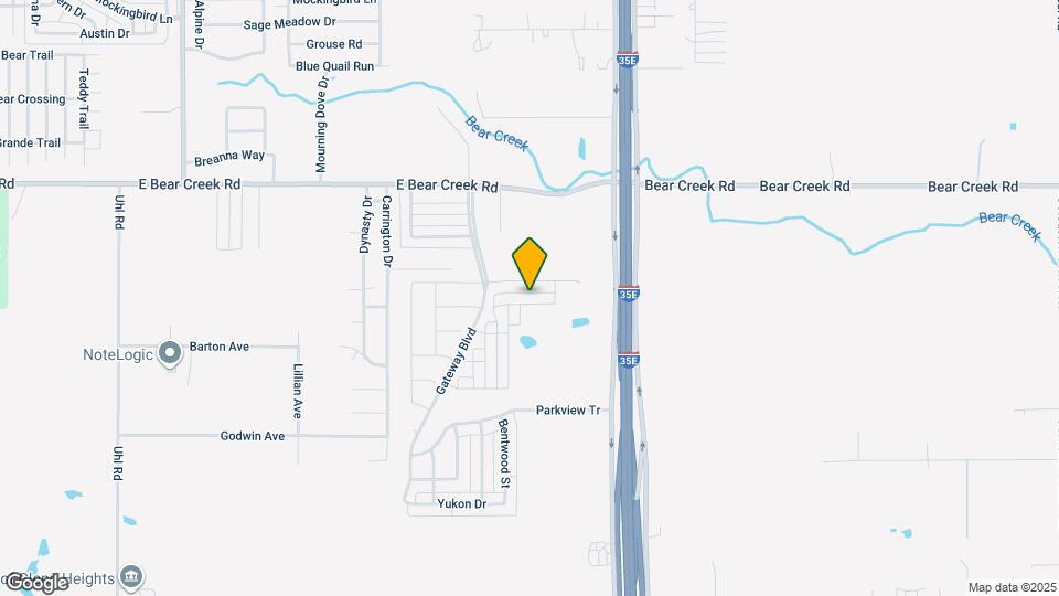 1217 Whitecreek Dr Map and Location Details