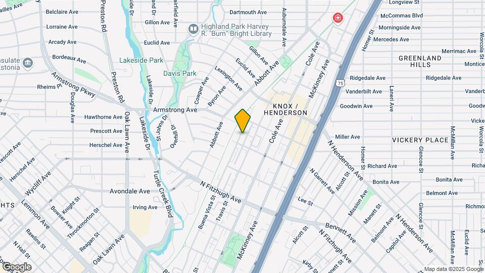 4432 Buena Vista St Map and Location Details