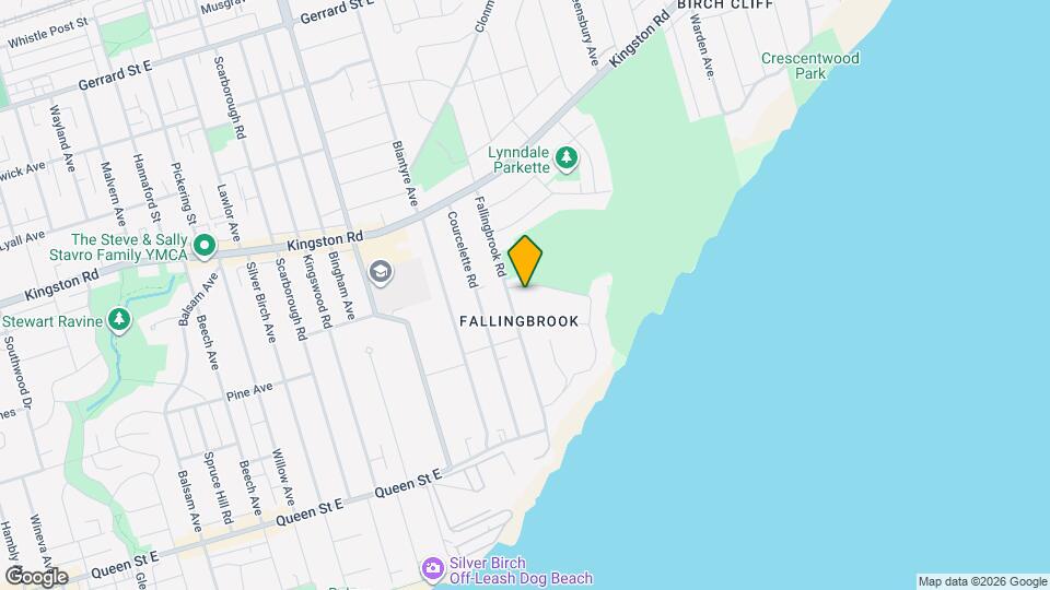 74 Fallingbrook Dr Map and Location Details