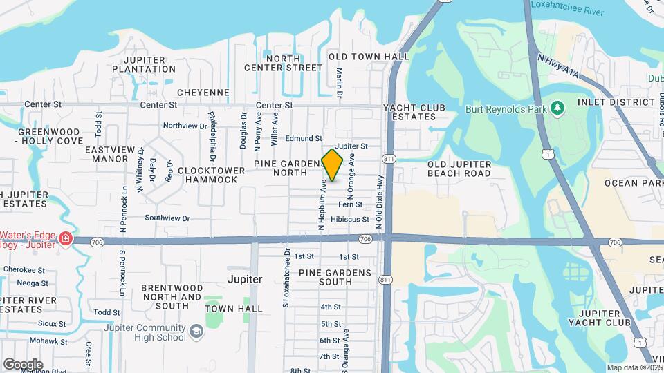 231 Evernia St Map and Location Details
