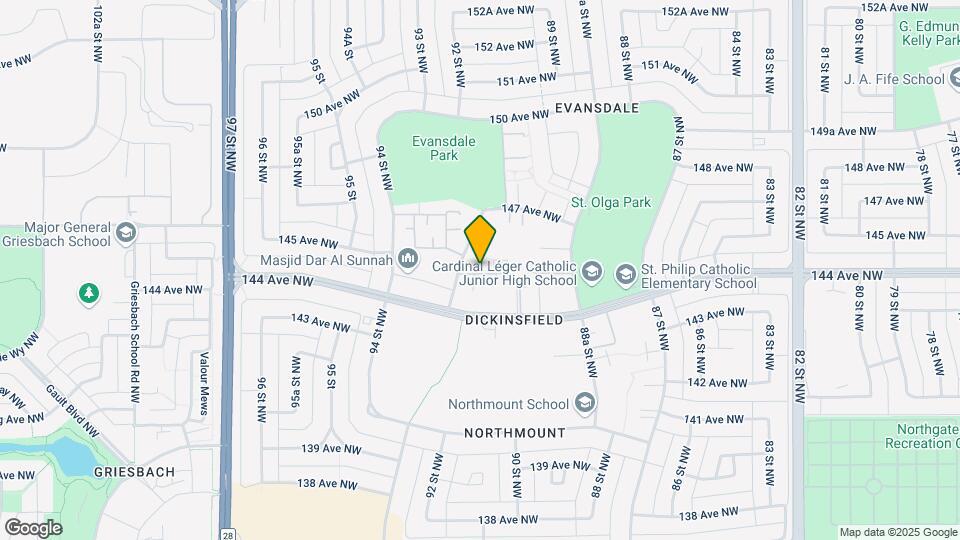 14505 92nd St NW Map and Location Details
