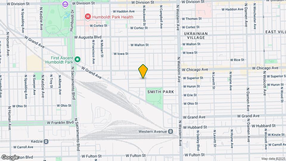 2609 W Superior St Map and Location Details
