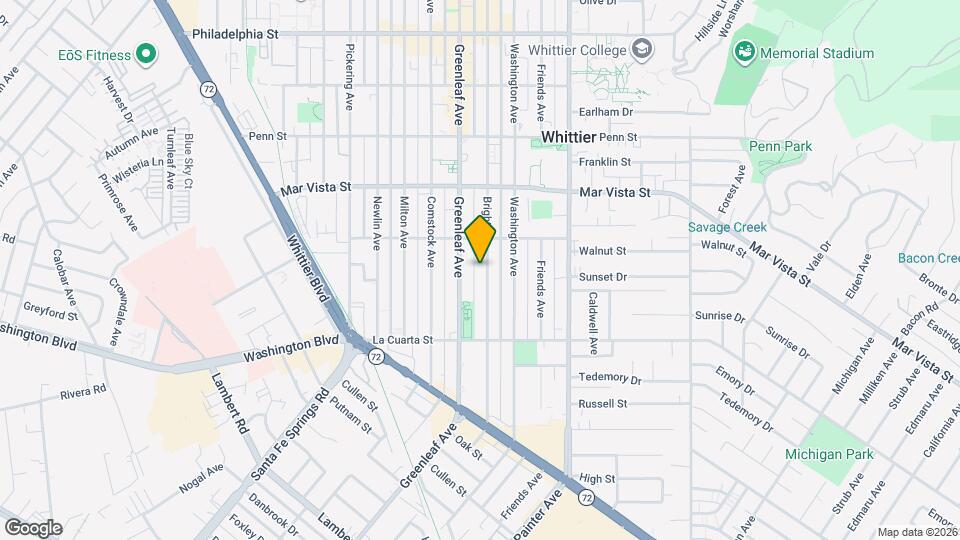 7737 Bright Ave, Unit D Mapa y Detalles de la Ubicación