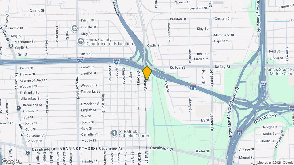 5700 Elysian St Map and Location Details