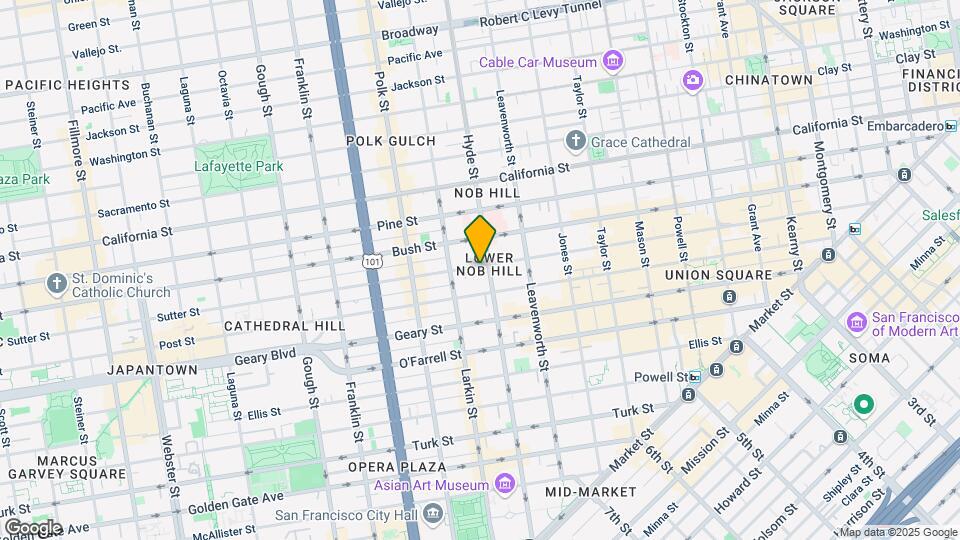 1007 Sutter Mapa y Detalles de la Ubicación