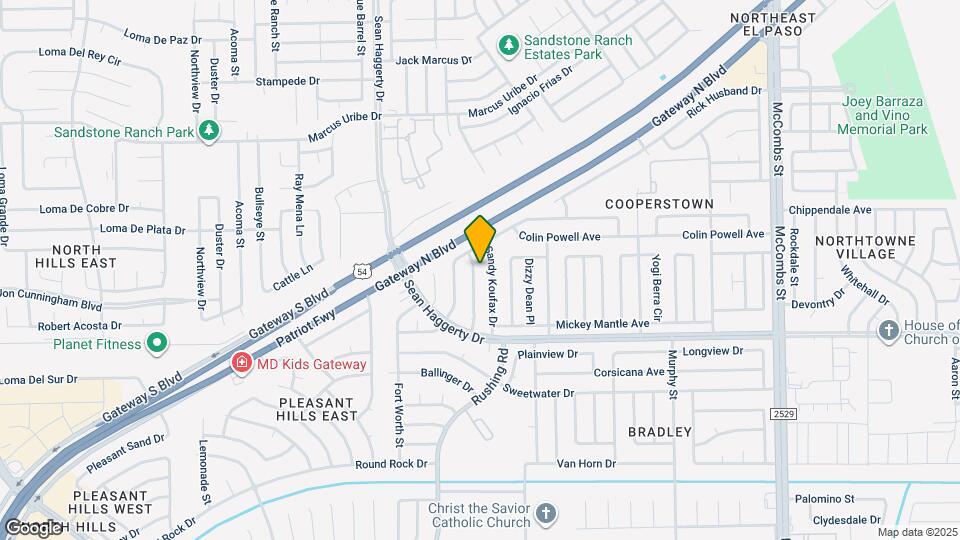 10960 Ernie Banks Dr Map and Location Details