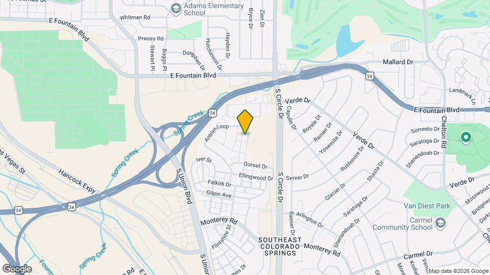 1266 Antrim Loop Map and Location Details