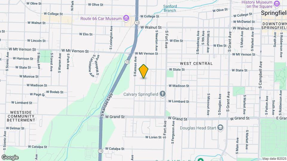 741 S Nettleton Ave-Unit -741 S Nettelton Mapa y Detalles de la Ubicación