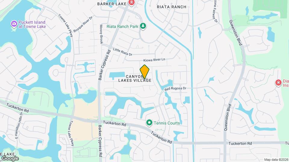 17331 Stone Peaks Dr Map and Location Details