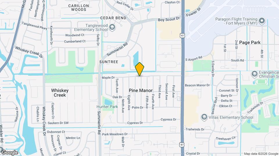 1722 Maple Dr Map and Location Details