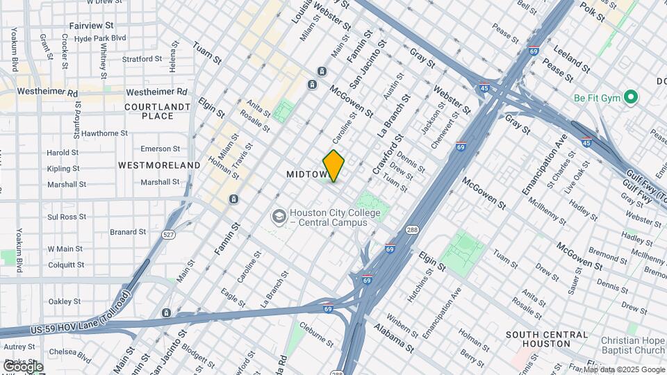 1411 Elgin St Map and Location Details