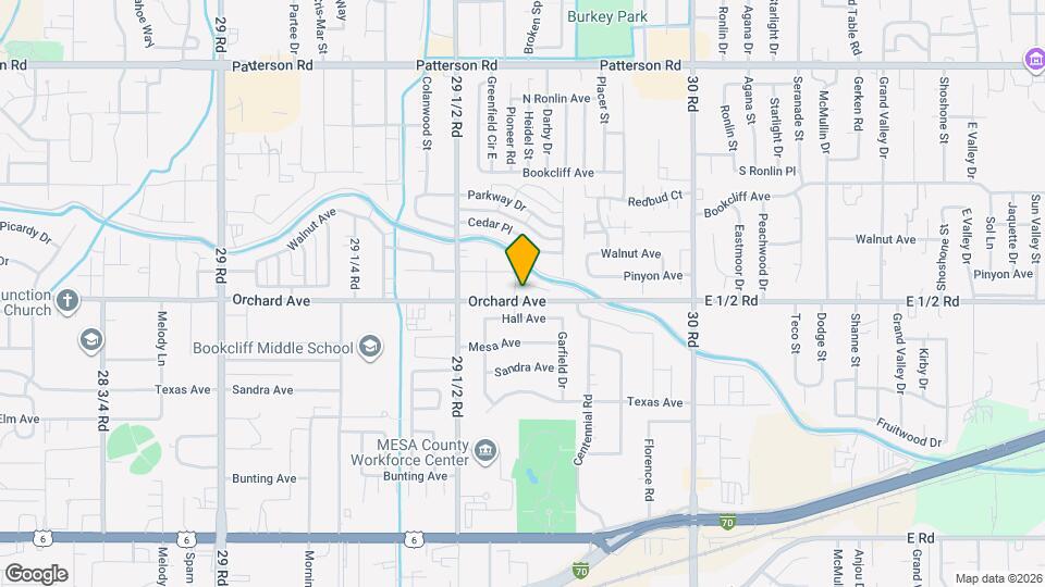 552 E View Dr Map and Location Details