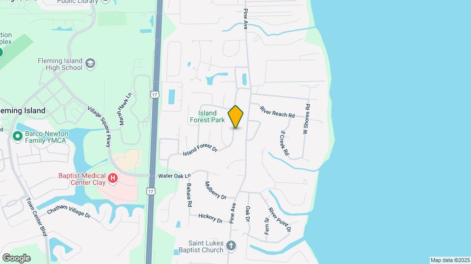 6145 Island Forest Dr Map and Location Details