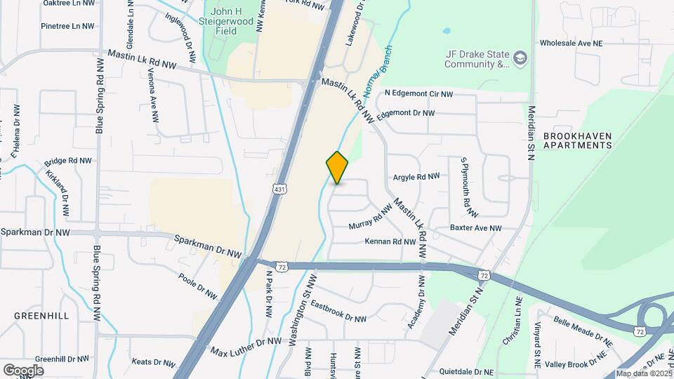 612 Glasgow Rd NW Map and Location Details