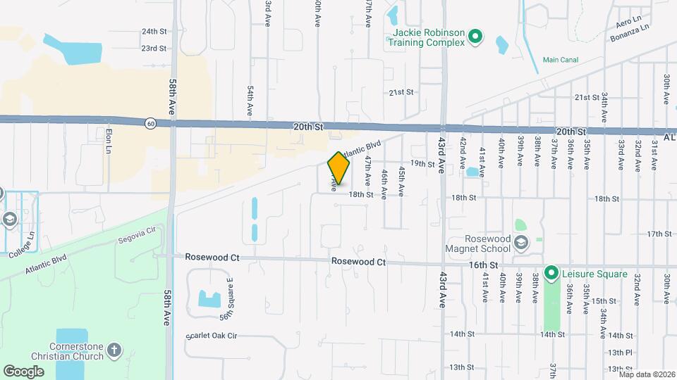 1805 49th Ave Mapa y Detalles de la Ubicación