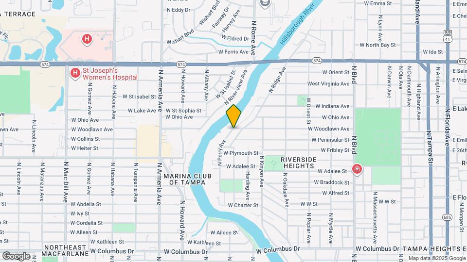 1310 W Woodlawn Ave Map and Location Details