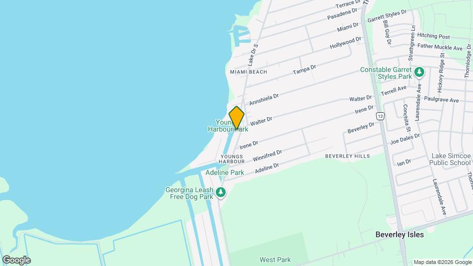 602 Lake Dr S Map and Location Details