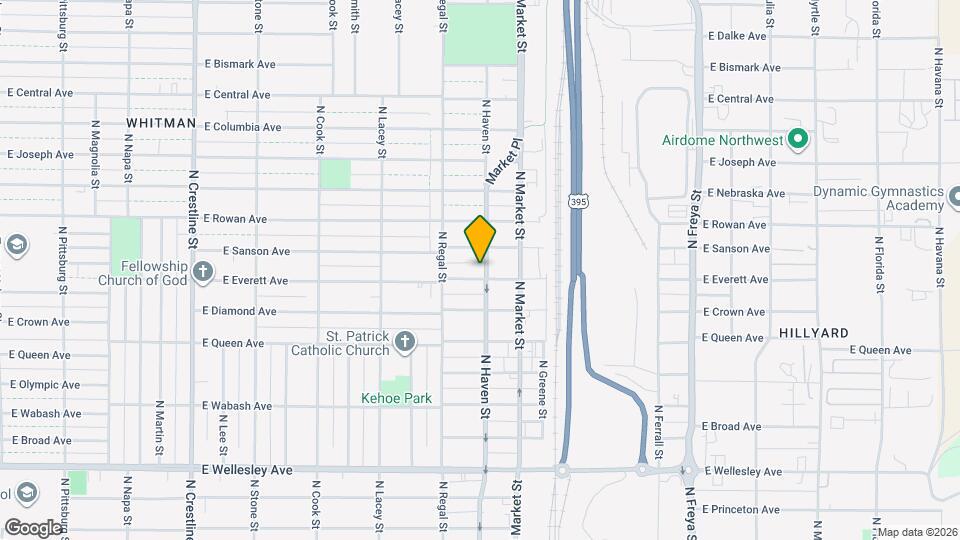 5311 N Haven St Map and Location Details