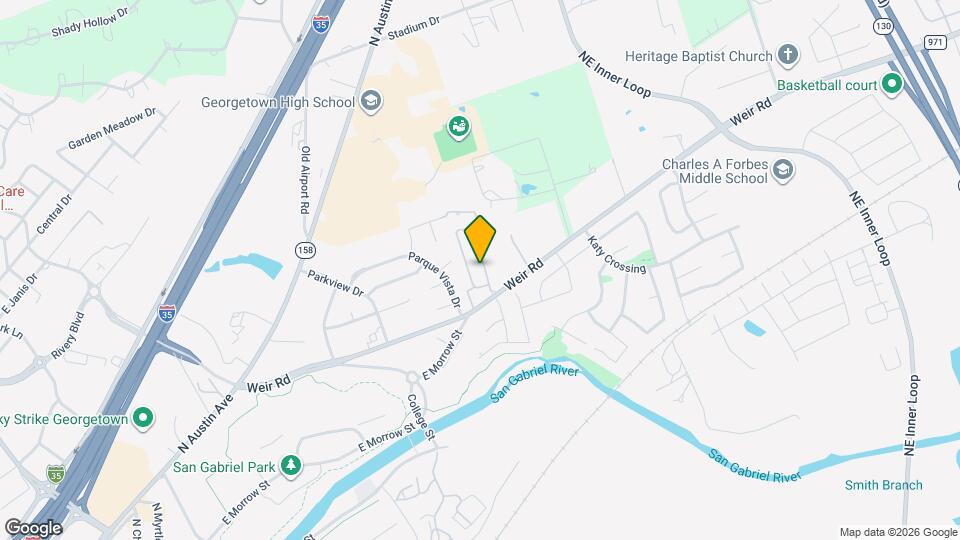 415 Parkline Dr Map and Location Details