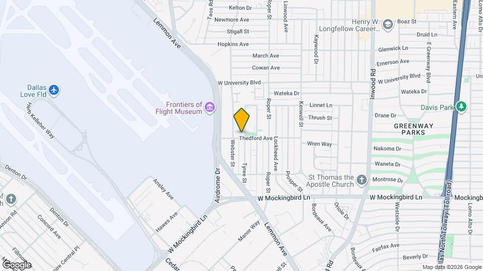 6801 Tyree St Map and Location Details