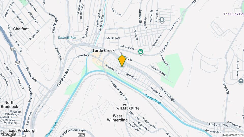 115 10th St Map and Location Details