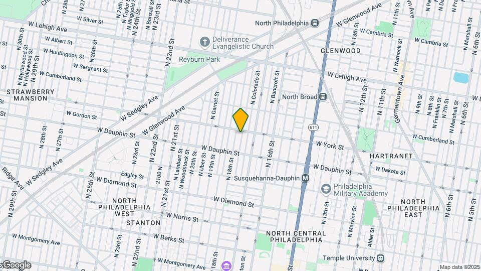 2356 N Bouvier St Mapa y Detalles de la Ubicación
