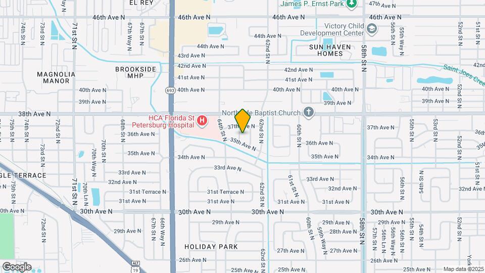 3551 63rd Way N Map and Location Details