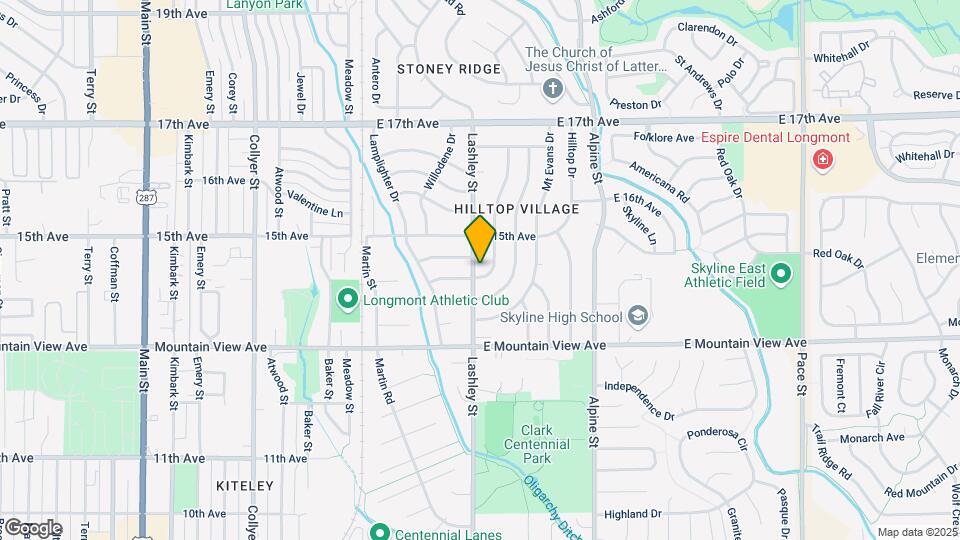 1430 Lashley St Map and Location Details