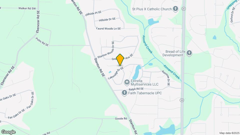 626 Lakeridge Dr SE Map and Location Details