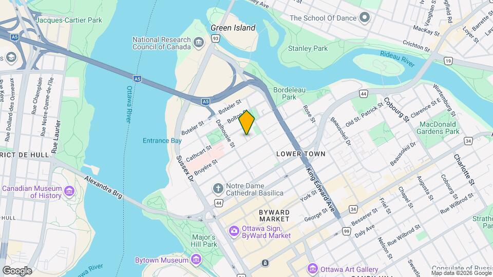 157 St Bruyère Map and Location Details