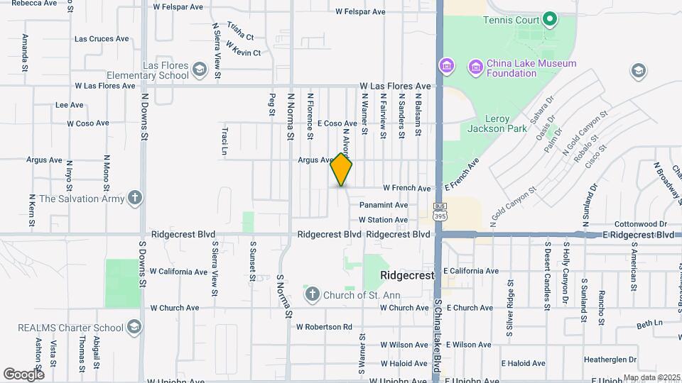 213 N Alvord St Map and Location Details