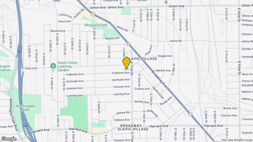 7007 Fullerton Ave Map and Location Details