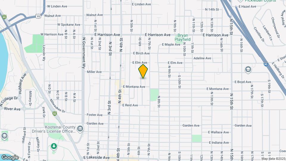 914 N 6th St Map and Location Details