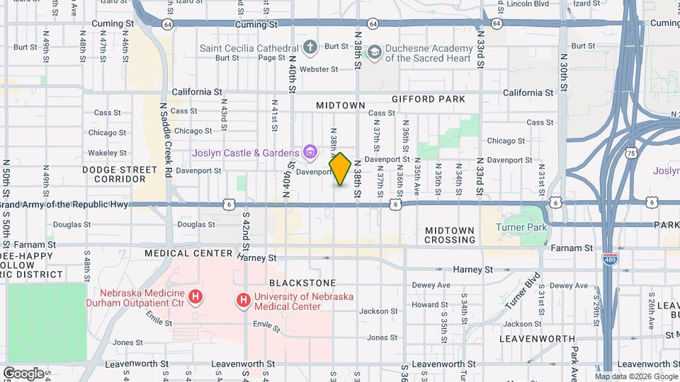121 N 38th Ave Map and Location Details