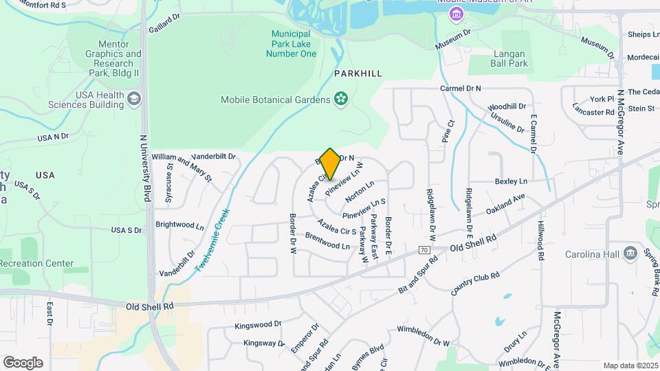 311 Pineview Ln W Map and Location Details