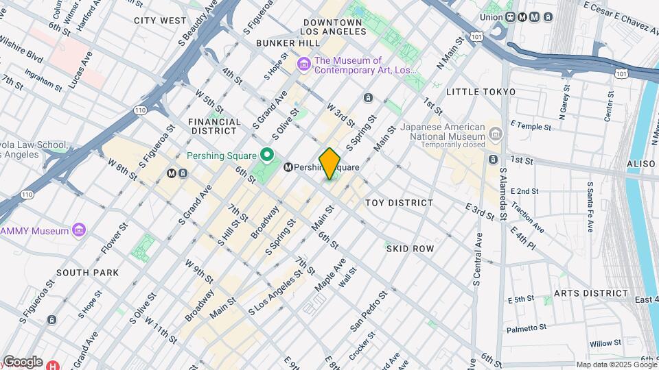 460 S Spring St Mapa y Detalles de la Ubicación