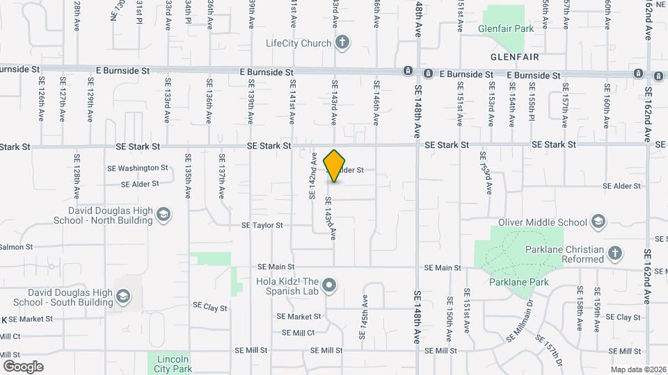 730 SE 143rd Ave Map and Location Details