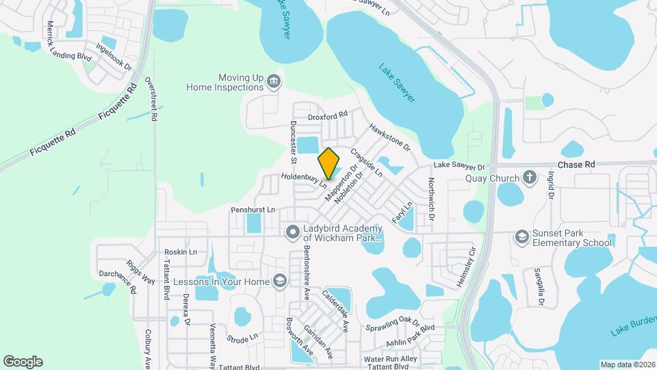 12803 Holdenbury Ln Map and Location Details