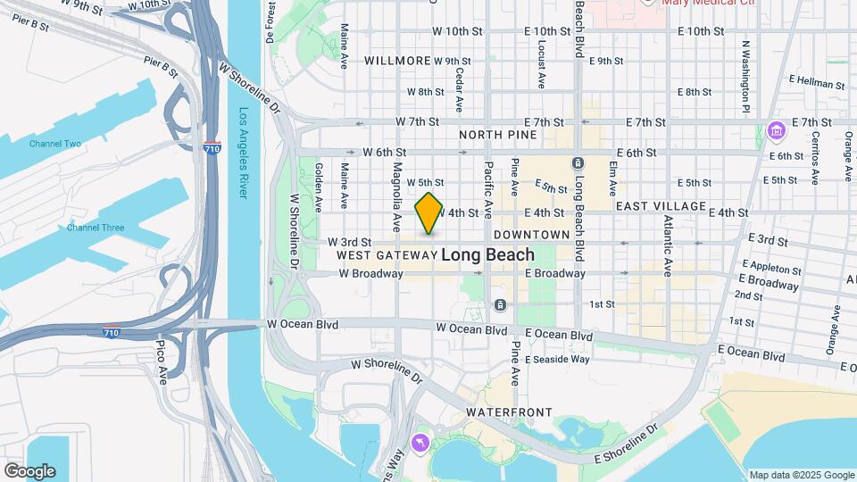 405 W. 3rd St. Mapa y Detalles de la Ubicación