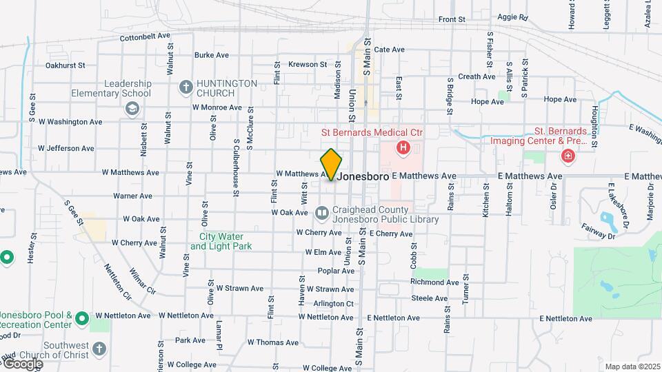 815 Madison St Map and Location Details
