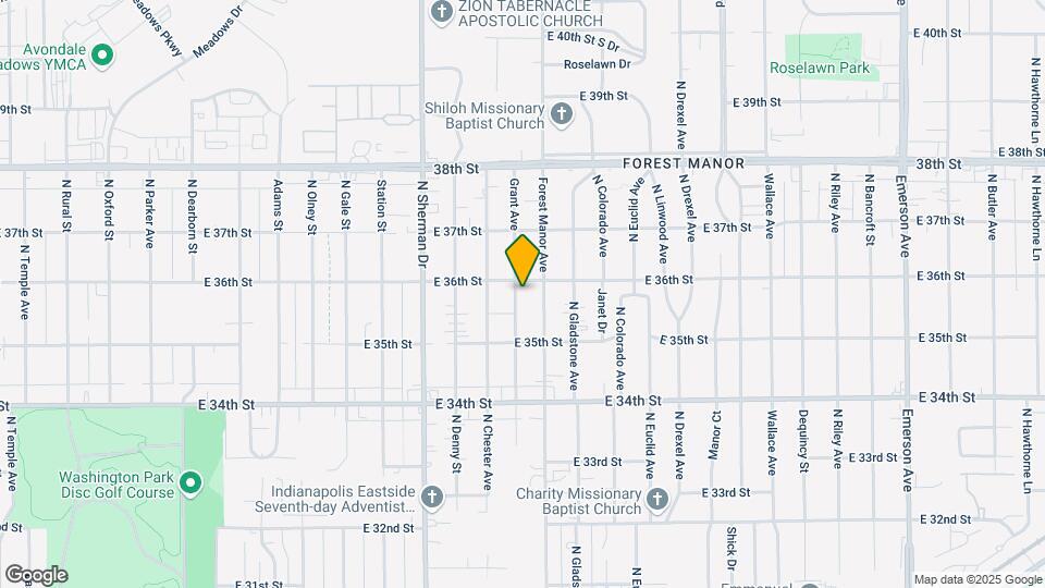 3541 Grant Ave Map and Location Details