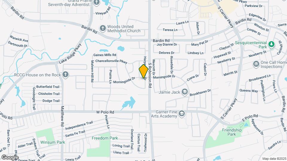 4507 Harpers Ferry Dr Map and Location Details